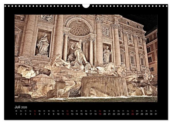 Produktbild: Roma (Wandkalender 2026 DIN A3 quer), CALVENDO Monatskalender