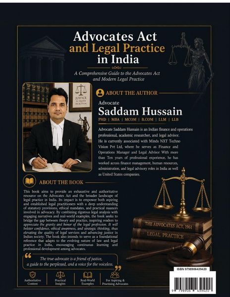 Produktbild: Advocates Act and Legal Practice in India