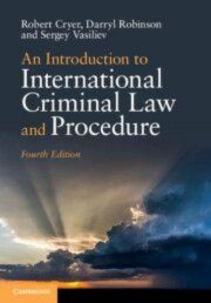 Produktbild: An Introduction to International Criminal Law and Procedure