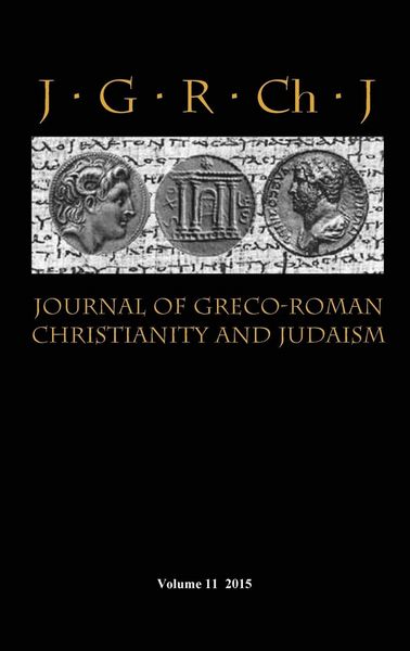 Produktbild: Journal of Greco-Roman Christianity and Judaism 11 (2015)