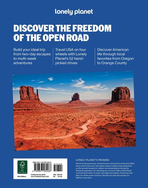 Produktbild: Lonely Planet Best Road Trips USA