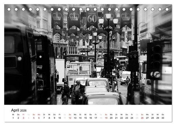 Produktbild: London (Tischkalender 2026 DIN A5 quer), CALVENDO Monatskalender