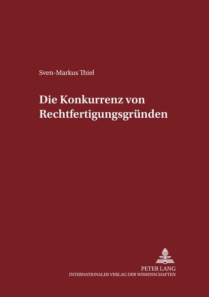 Produktbild: Die Konkurrenz von Rechtfertigungsgruenden