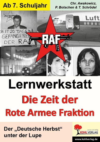 Produktbild: Lernwerkstatt Die Zeit der RAF
