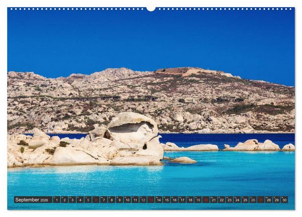 Produktbild: Sardinien - Traumstr&auml;nde am Mittelmeer (Wandkalender 2026 DIN A2 quer), CALVENDO Monatskalender