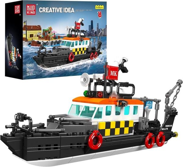 Mould King Englisches Rettungsboot