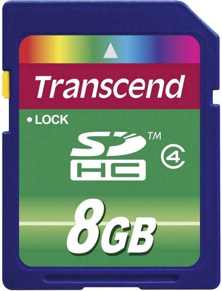 Produktbild: Transcend Standard SDHC-Karte Industrial 8 GB Class 4