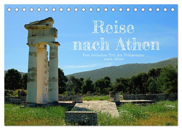 Produktbild: Reise nach Athen (Tischkalender 2026 DIN A5 quer), CALVENDO Monatskalender