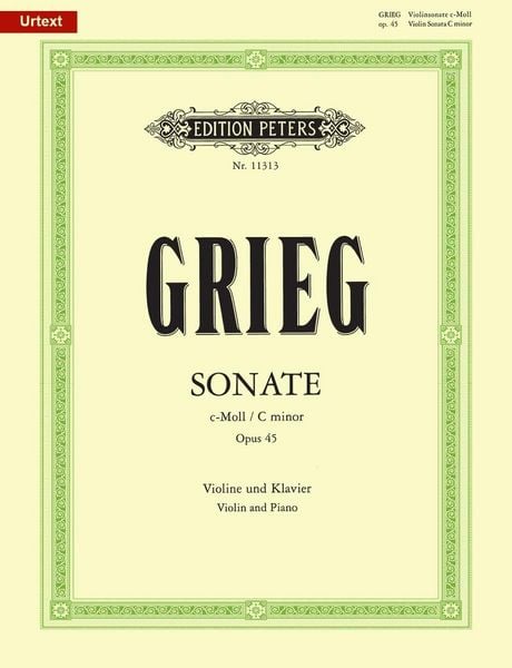 Produktbild: Sonate Nr. 3 c-Moll op. 45