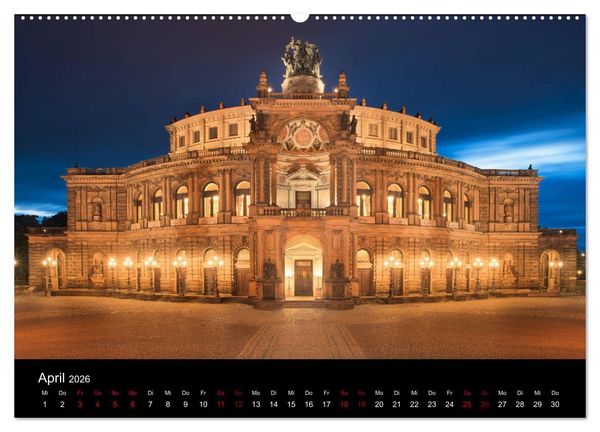 Produktbild: Dresden und Umland (Wandkalender 2026 DIN A2 quer), CALVENDO Monatskalender