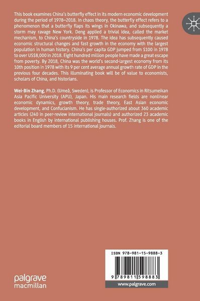 Produktbild: The Butterfly Effect in China&rsquo;s Economic Growth