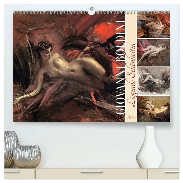 Produktbild: Liegende Sch&ouml;nheiten (hochwertiger Premium Wandkalender 2026 DIN A2 quer), Kunstdruck in Hochglanz