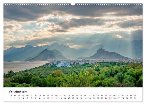 Produktbild: T&uuml;rkei, Antalya: Urlaubsparadies am Mittelmeer (hochwertiger Premium Wandkalender 2026 DIN A2 quer), Kunstdruck in Hochglanz