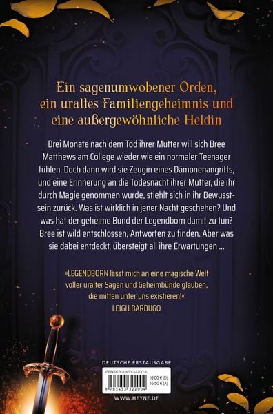 Produktbild: Legendborn &ndash; Der geheime Bund