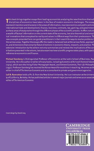 Produktbild: New Frontiers in Economics