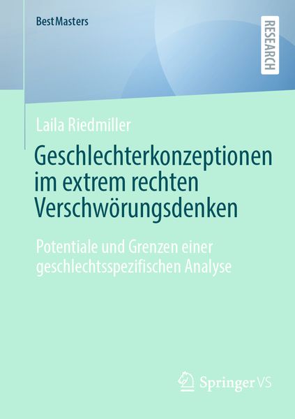 Produktbild: Geschlechterkonzeptionen im extrem rechten Verschw&ouml;rungsdenken