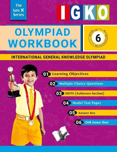 Produktbild: Olympiad Workbook General Knowledge Class 6