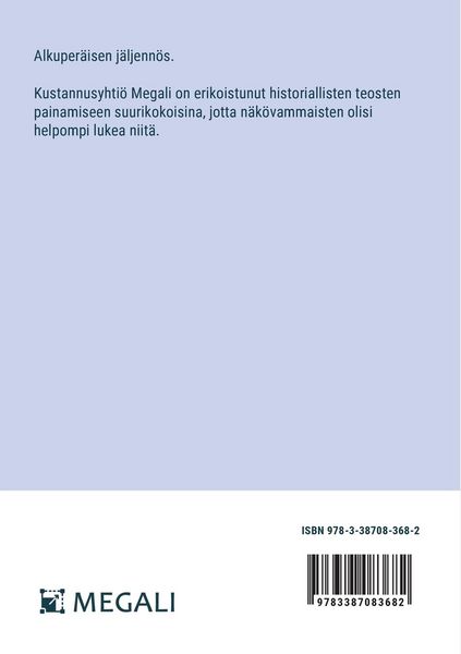 Produktbild: Saaressa; Kertomus &auml;skeiselt&auml; Ajalta