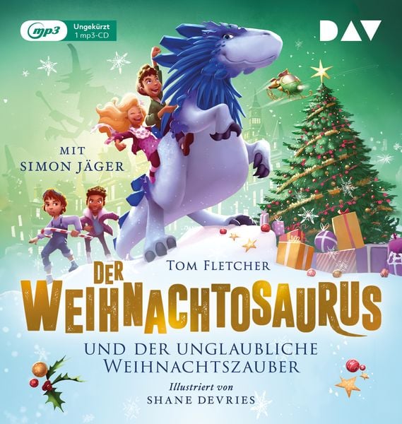 Der Weihnachtosaurus und der unglaubliche Weihnachtszauber (Teil 4) - Tom Fletcher, Audio, 9783742433114