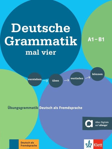 Deutsche Grammatik mal vier A1 - B1, Taschenbuch von Sandra Hohmann , Lutz Rohrmann, Klett Sprachen GmbH, 9783126742023
