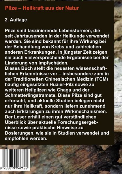 Produktbild: 2. Auflage Pilze contra Krebs und andere Erkrankungenn