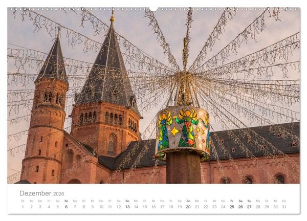 Produktbild: Mein Mainz (hochwertiger Premium Wandkalender 2026 DIN A2 quer), Kunstdruck in Hochglanz