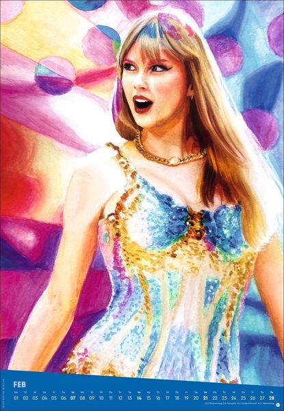 Produktbild: Taylor Posterkalender 2027