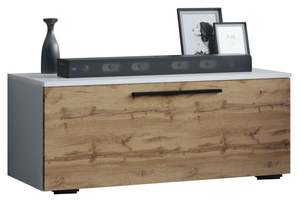 Produktbild: Holz TV Lowboard M&ouml;bel Fernsehschrank Arila S
