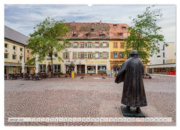 Produktbild: Landau in der Pfalz Impressionen (Wandkalender 2026 DIN A2 quer), CALVENDO Monatskalender
