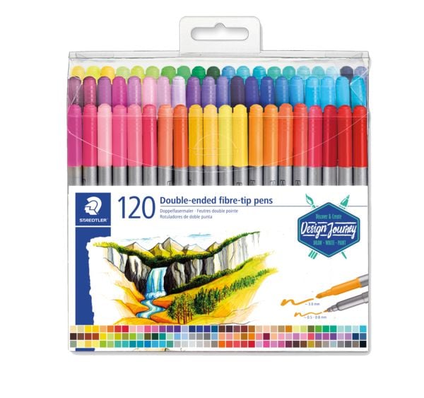 Produktbild: STAEDTLER Doppelfasermaler 120er Set