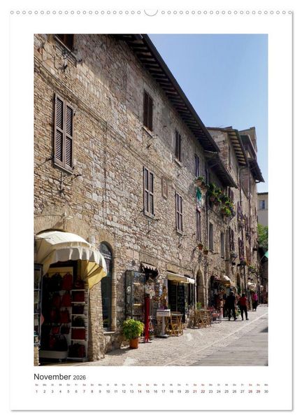 Produktbild: Assisi - Die Stadt zweier gro&szlig;er Heiliger (Wandkalender 2026 DIN A2 hoch), CALVENDO Monatskalender