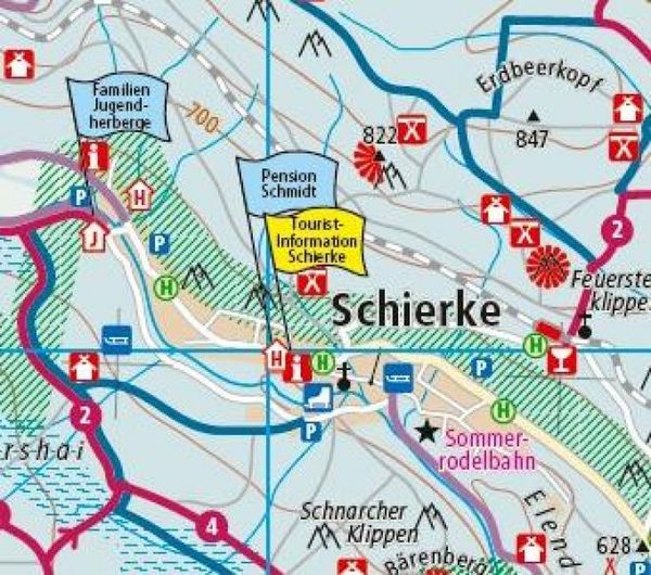 Produktbild: Harz Wintersportkarte 1 : 50 000