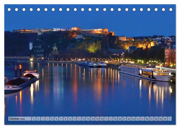 Produktbild: Der Koblenz Kalender (Tischkalender 2026 DIN A5 quer), CALVENDO Monatskalender