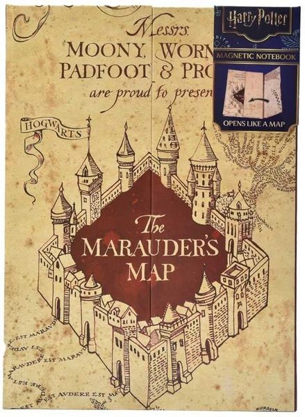 HP Marauders Map Notizbuch A5