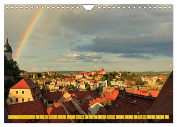 Produktbild: Romantisches Mei&szlig;en &ndash; Die &auml;lteste mittelalterliche Stadt Sachsens (Wandkalender 2026 DIN A4 quer), CALVENDO Monatskalender