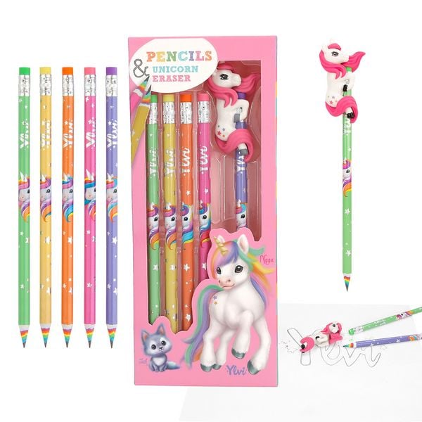 Produktbild: Ylvi Regenbogen Bleistift Set