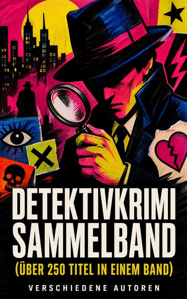 Produktbild: Detektivkrimi Sammelband (&Uuml;ber 250 Titel in einem Band)