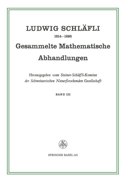 Produktbild: Gesammelte Mathematische Abhandlungen
