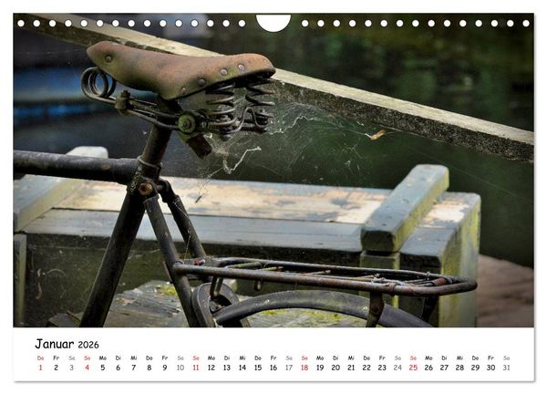Produktbild: Velomantisch - Radimpressionen (Wandkalender 2026 DIN A4 quer), CALVENDO Monatskalender