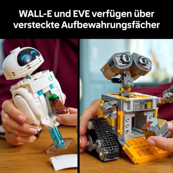 Produktbild: LEGO ǀ Disney and Pixar 43279 WALL-E und EVE, Modellbau