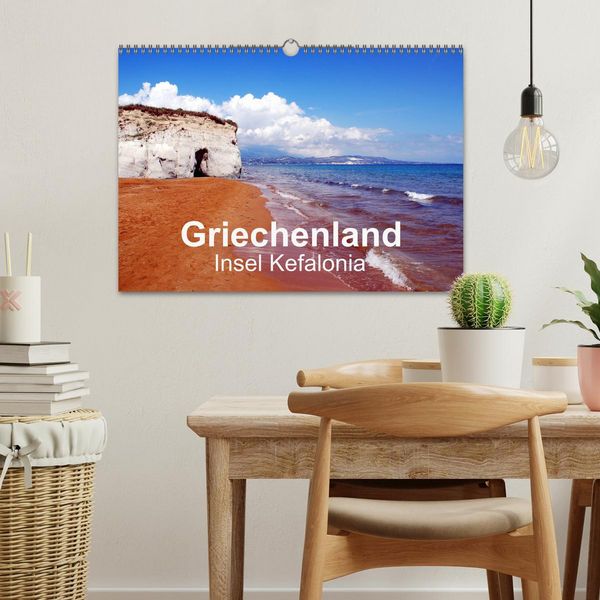 Produktbild: Griechenland - Insel Kefalonia (Wandkalender 2026 DIN A3 quer), CALVENDO Monatskalender