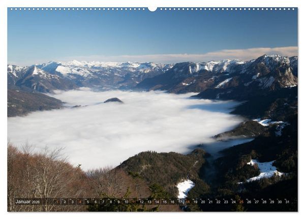 Produktbild: Rund um den Wolfgangsee (Wandkalender 2026 DIN A2 quer), CALVENDO Monatskalender