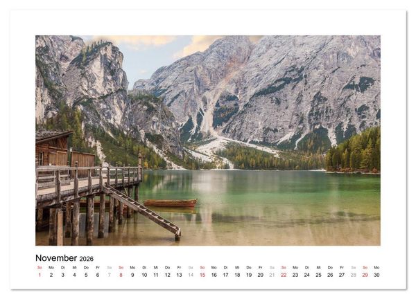 Produktbild: Sehnsucht nach S&uuml;dtirol (Wandkalender 2026 DIN A3 quer), CALVENDO Monatskalender
