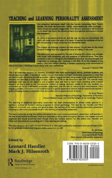 Produktbild: Teaching and Learning Personality Assessment