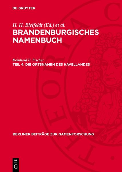 Produktbild: Die Ortsnamen des Havellandes