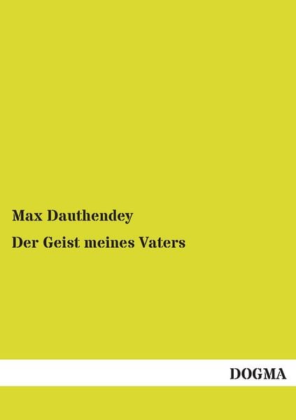 Produktbild: Der Geist meines Vaters