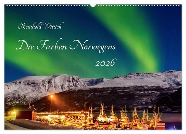 Produktbild: Die Farben Norwegens (Wandkalender 2026 DIN A2 quer), CALVENDO Monatskalender