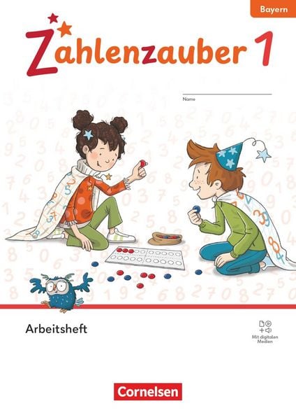 Produktbild: Zahlenzauber - Mathematik f&uuml;r Grundschulen - Ausgabe Bayern 2026 - 1. Jahrgangsstufe