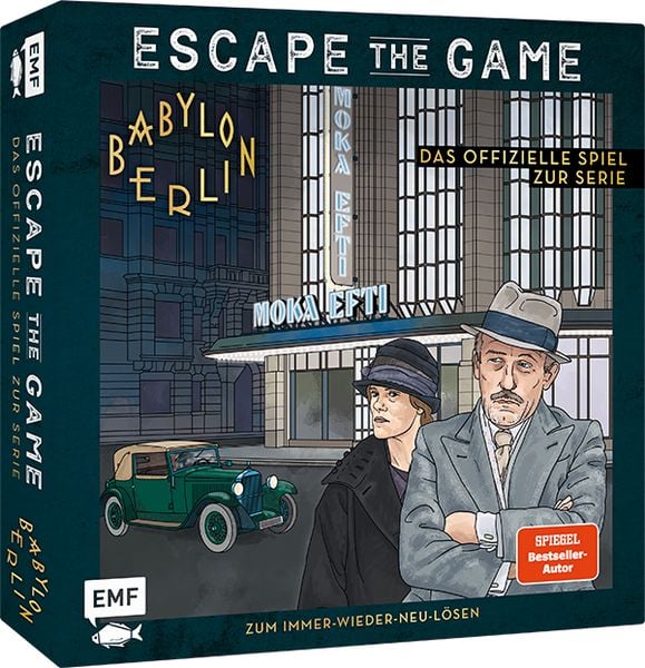 Produktbild: Escape the Game: Babylon Berlin &ndash; Das offizielle Spiel zur Serie! Ermittelt im Moka Efti! (Fall 1)