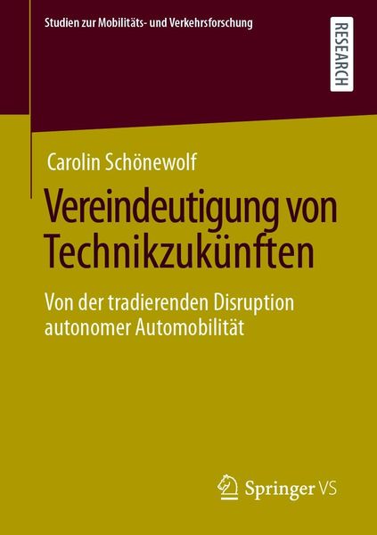 Produktbild: Vereindeutigung von Technikzuk&uuml;nften